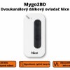 MYGO2BD - DVOUKANÁLOVÝ DÁLKOVÝ OVLADAČ NICE
